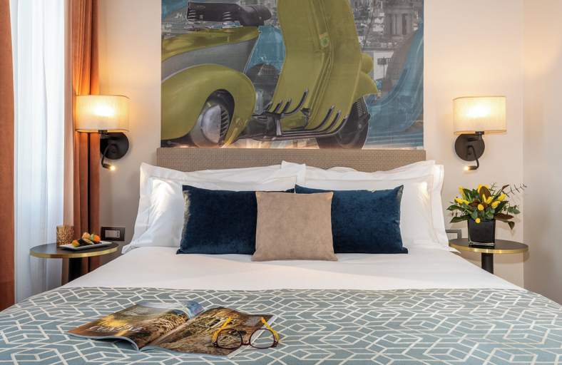 Bedroom 3, Leonardo Boutique Hotel Rome Termini, Rome