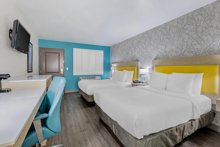 Bedroom 3, Hillstone Inn, Ascend Hotel Collection, Tulare