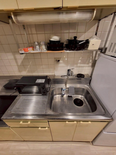 Private kitchen 4, GuestHouseAQUA203, Hiroshima