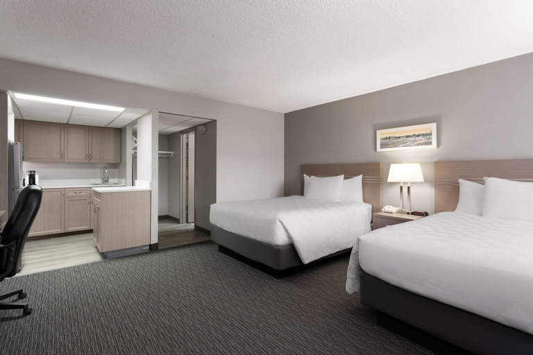 Bedroom 2, Travelodge by Wyndham Grande Prairie, Division No. 19