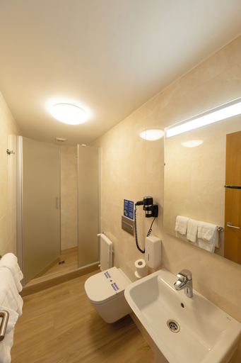 Bathroom 3, Hotel Pantón, Pontevedra