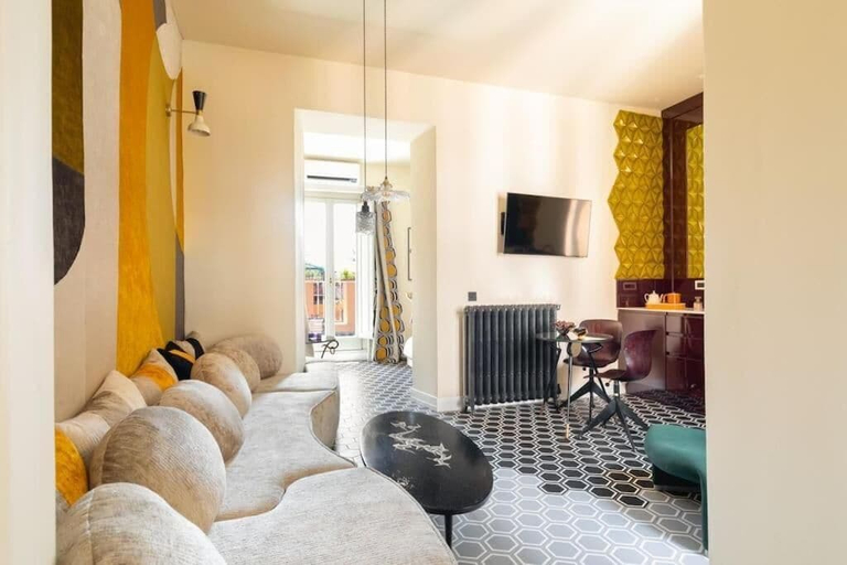 Living area 2, Via Veneto Supreme Terrace, Rome
