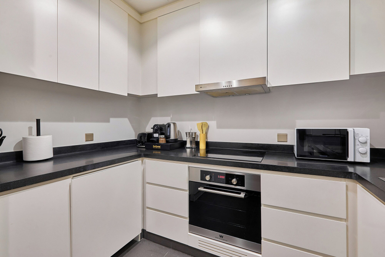 Private kitchen 3, bnbme | Damac Resi (1 Bedroom), Riyadh