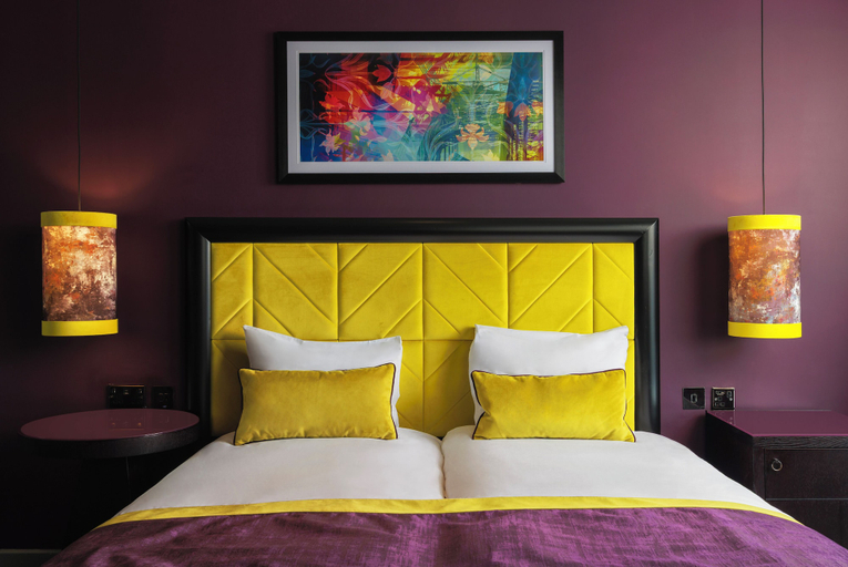 Bedroom 3, Malmaison Newcastle, Newcastle upon Tyne