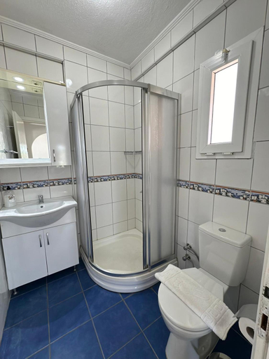 Bathroom, Pinky Apart Otel, Bodrum