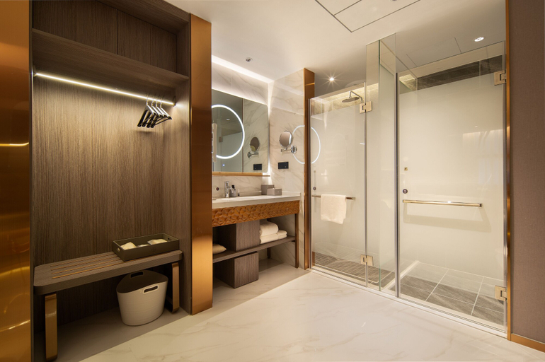 Bathroom 2, Palace Hotel Shenzhen Luohukou, Shenzhen