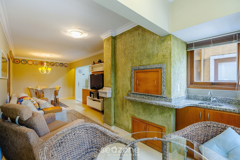 Living area 5, Apt With Fireplace 300m From Mini Mundo Vfi0103, Gramado