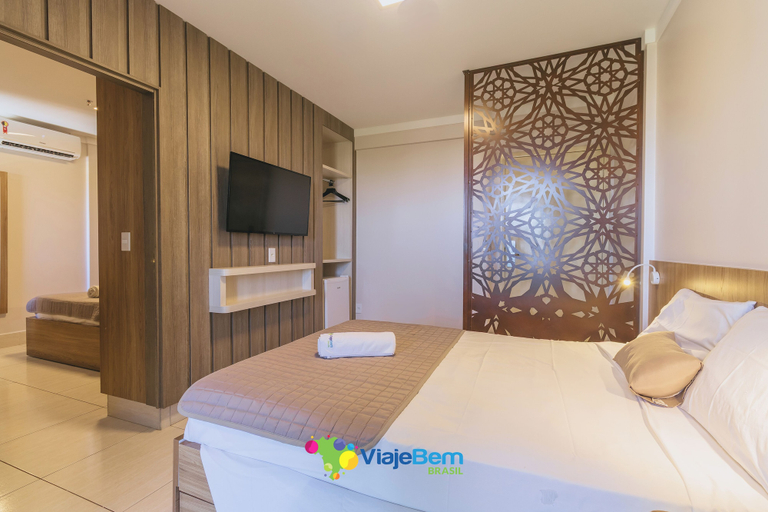 Bedroom 2, Piazza Diroma Flats Para Temporada, Caldas Novas
