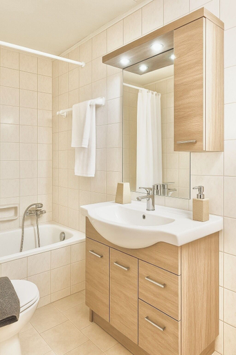 Bathroom 3, Artemida Pansion Georgioupolis, Crete