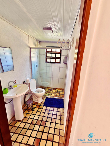Bathroom 3, Chalés Mar Virado, Ubatuba