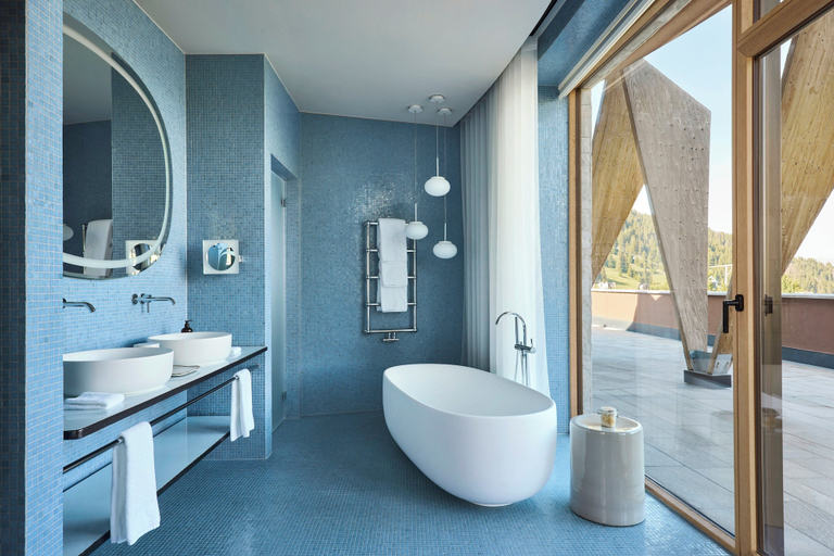 Bathroom 4, COMO Alpina Dolomites, Bolzano