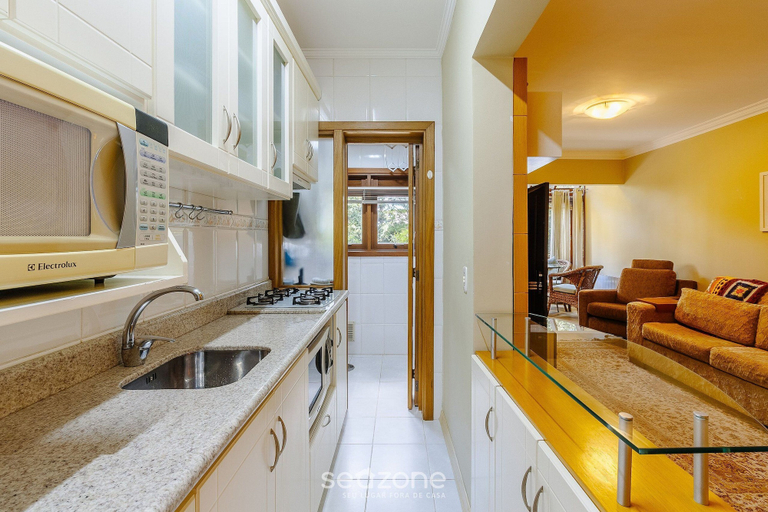 Private kitchen 3, Apt With Fireplace 300m From Mini Mundo Vfi0103, Gramado