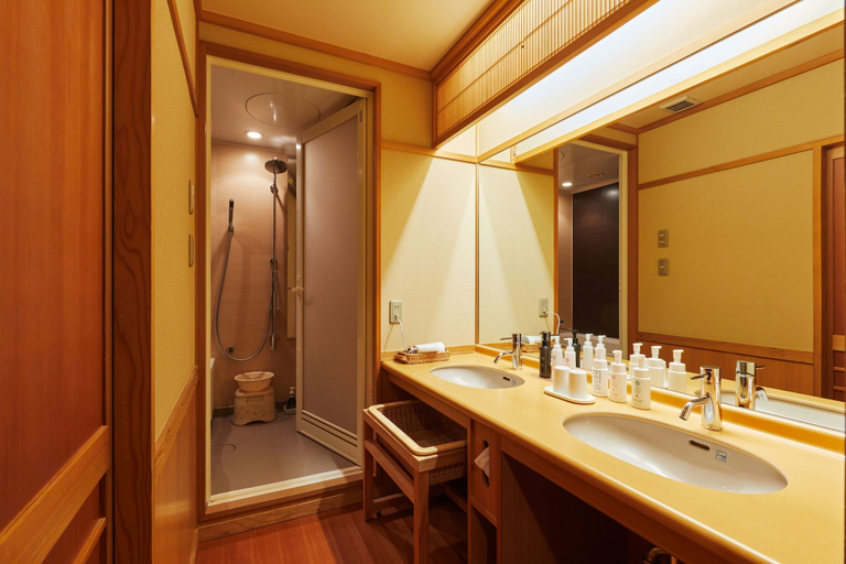 Bathroom 4, Tendo Onsen TAKINOYU, Tendo