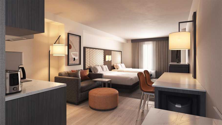 Bedroom 4, Hyatt House Washington DC / Downtown / Convention Center, Washington D.C.