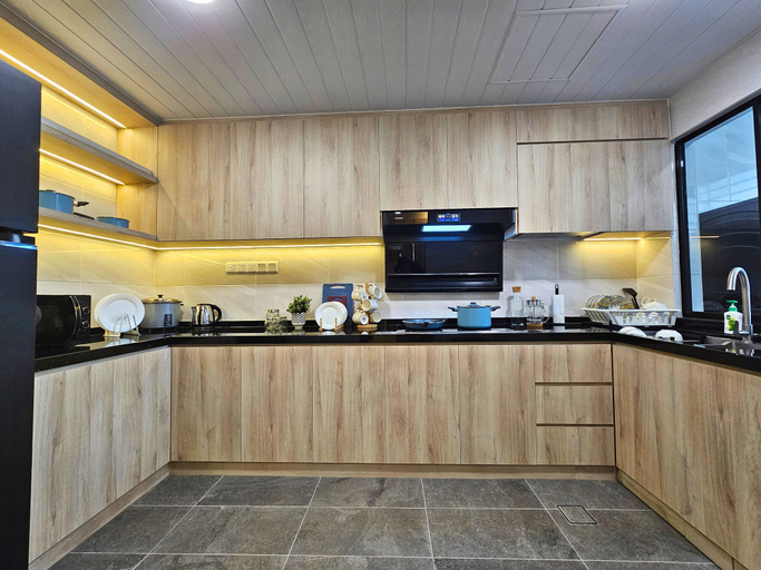 Private kitchen 3, Fahrenheit88 Suite - Bukit Bintang, Kuala Lumpur