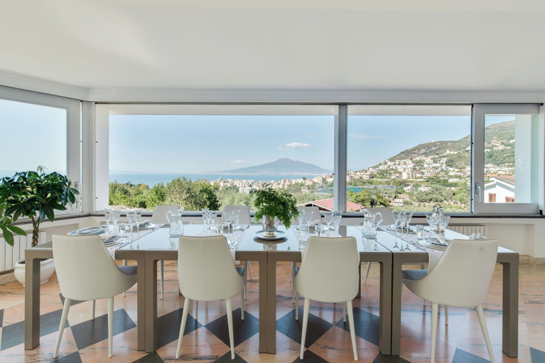 Dining room 4, Luxury Villa In Sorrento Coast Swimming Pool & View, Napoli