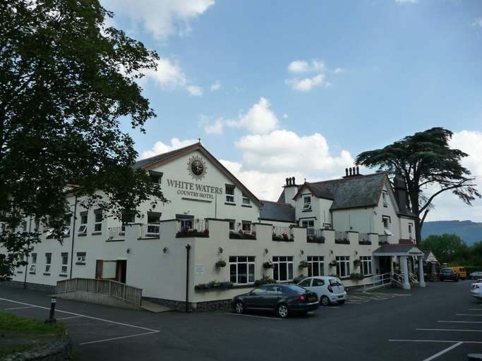 Front of property, White Waters Hotel, Denbighshire