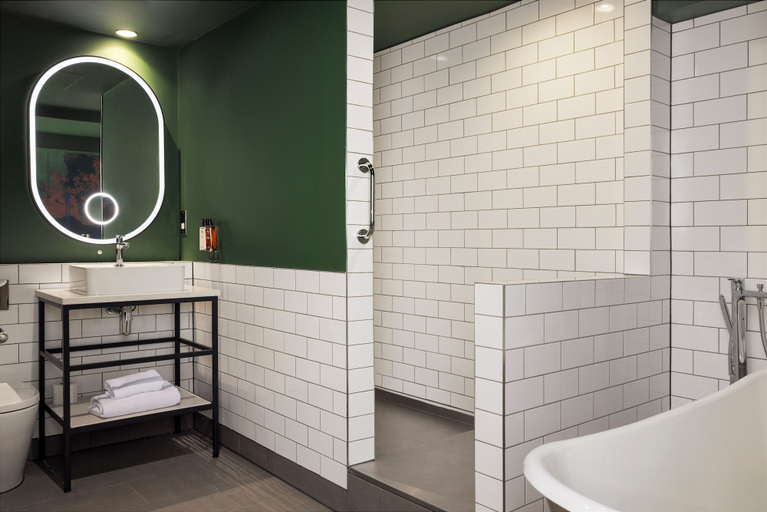 Bathroom 5, Malmaison Newcastle, Newcastle upon Tyne