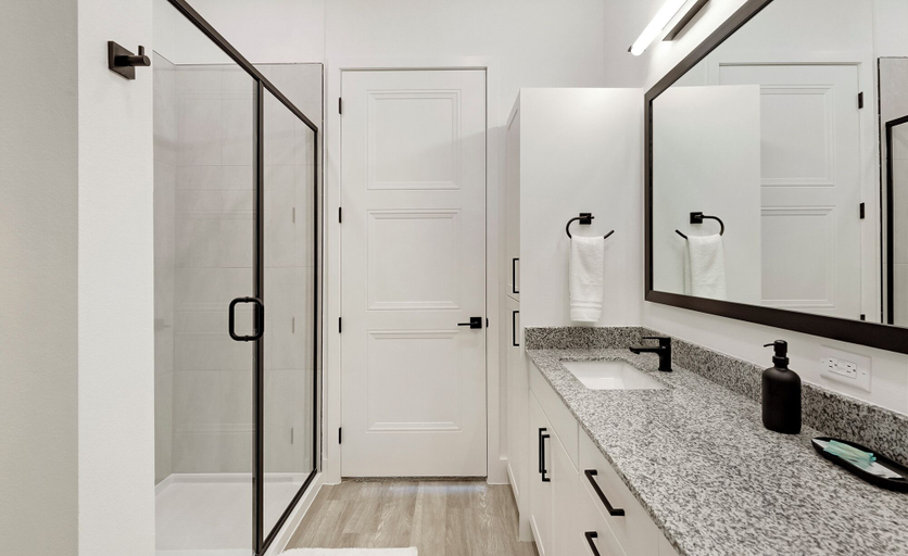 Bathroom 4, Landing Apartments Denton, Denton