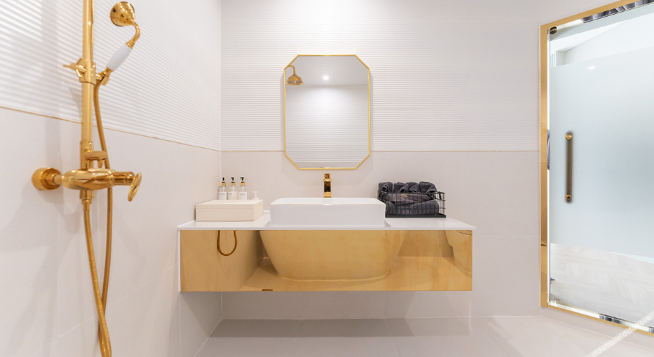 Bathroom 3, Busan Mandeok Den Vesta Hotel Forest, Buk