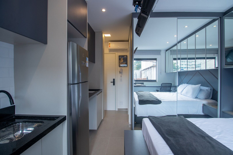 Room 3, Studio Near Ibirapuera Shopping Mall Sp-ap12, São Paulo