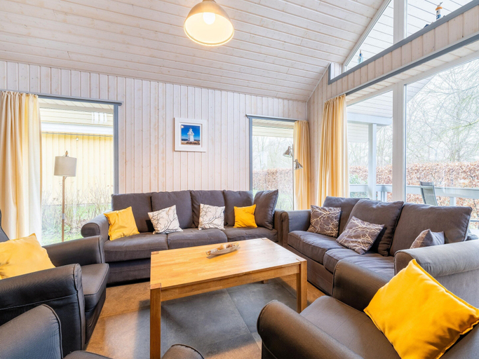 Living room, Exklusives Skandinavisches Ferienhaus in Mirow, Mecklenburgische Seenplatte