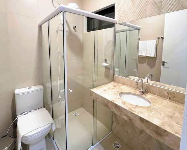 Bathroom 4, Arrey Express Hotel - Picos, Picos