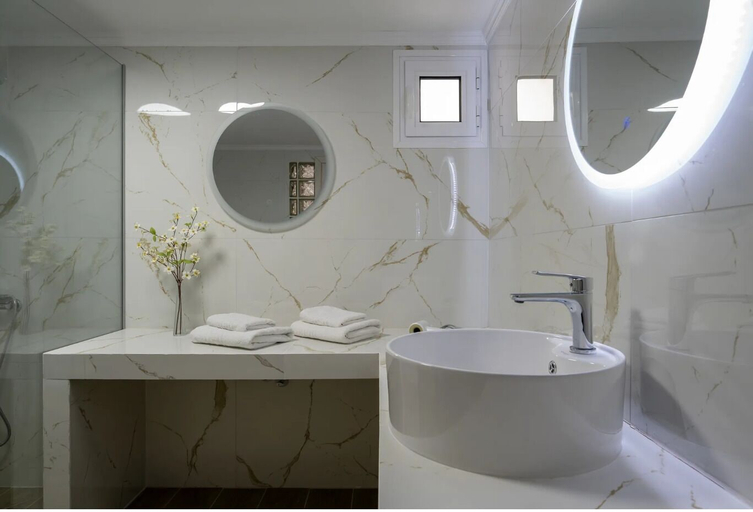 Bathroom 4, PALMA VILLAGE HOTEL by Greek Pride, Central Macedonia