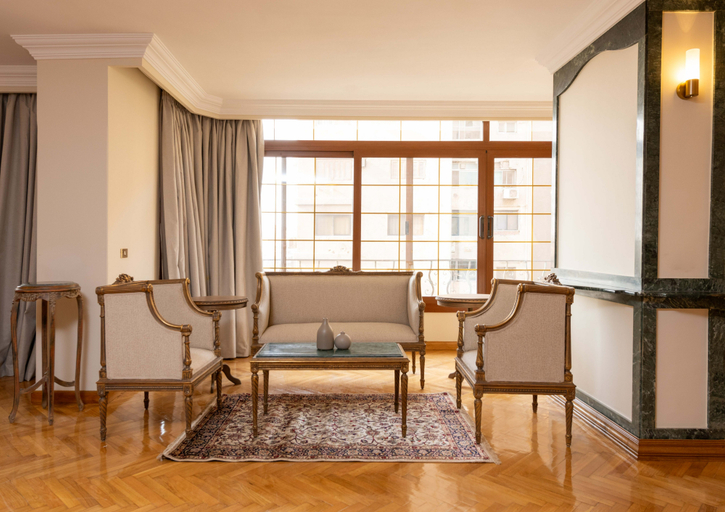 Living Room 3, Lascaic 3bdrm at Ard El-Golf, Nasr City 1
