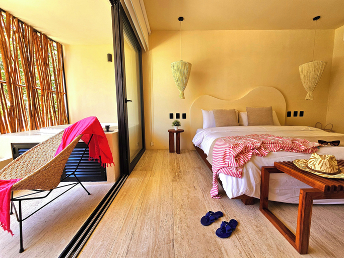 Bedroom 3, Loch Tulum Condos by BUnik, Cozumel