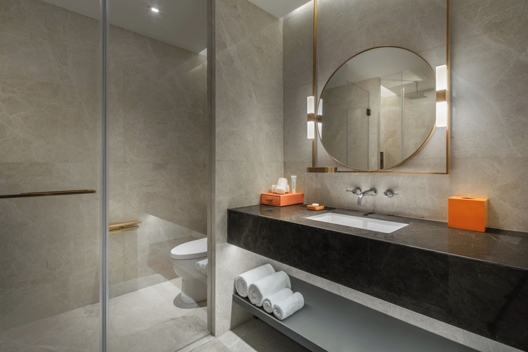 Bathroom, Wanda Yi Hotel Xi'an The Linow, Xi'an