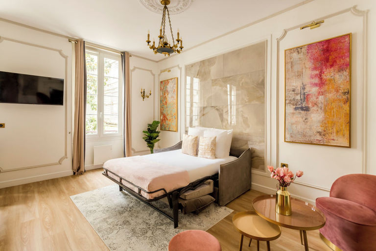 Bedroom 2, Merveil Luxury Suites - Florentin I-II, Paris
