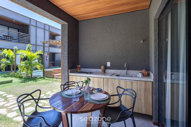 Dining, Studio in Cond. W/pool Near the Beach Cvkb0006, Passo de Camaragibe