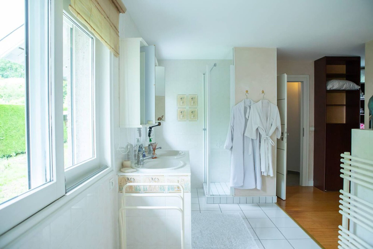 Room 5, Villa au Bord du lac Avec Piscine Privee et Acces Direct au lac, Haute-Savoie
