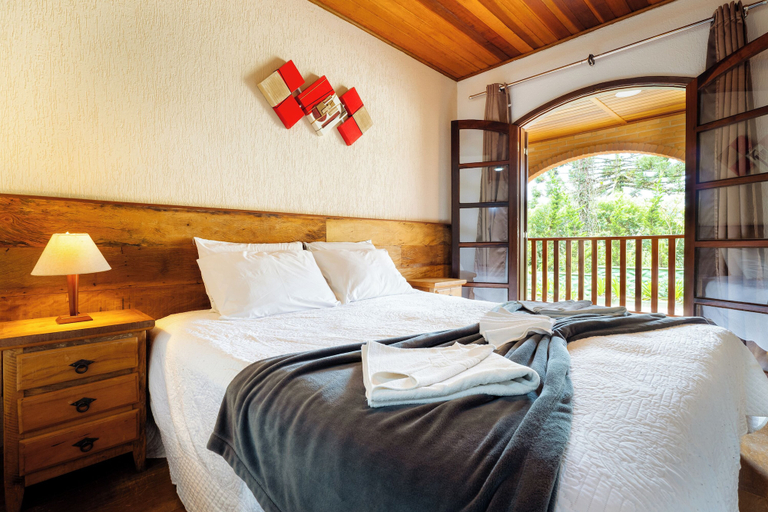 Bedroom 2, Pousada Vila Floratta by Concavus, Campo Limpo Paulista