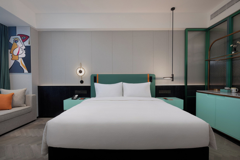 Bedroom 2, Wanda Yi Yangxin, Huangshi