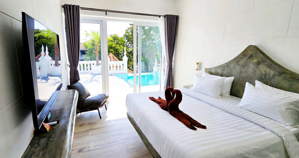 Bedroom 3, STARLAND Luxury Pool Villa Pattaya Walking Street, Pattaya