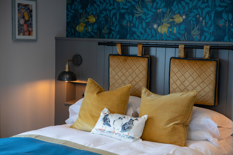 Bedroom 1, The Inn on the Shore, Cornwall