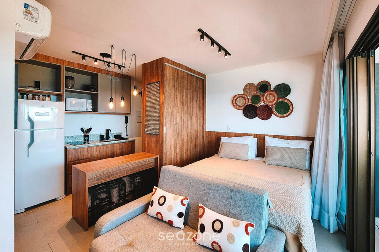 Bedroom 2, Beachfront Building With Swimming Pool in Barra in SSA - SPB, Salvador
