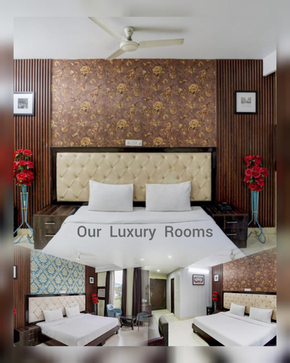 Bedroom, JPS Resort with Swimming Pool Near IMT Manesar, Gurgaon