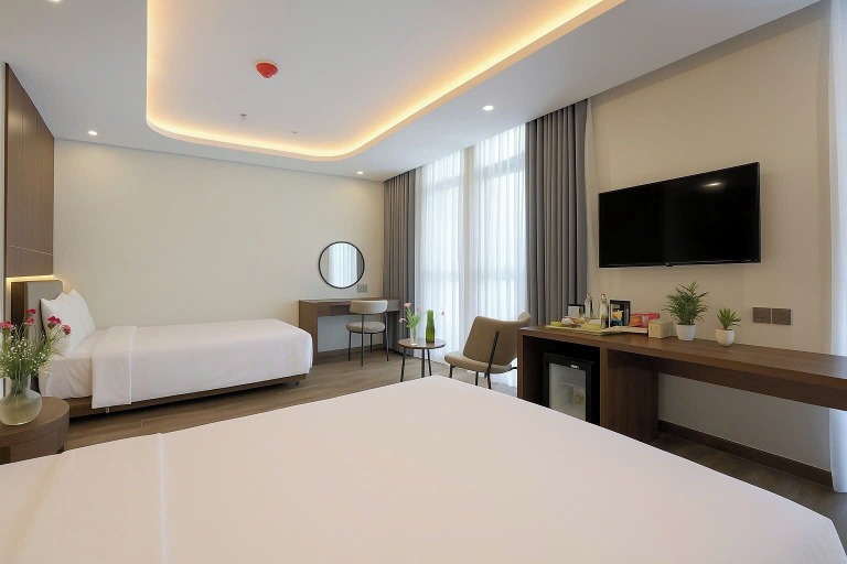 Bedroom 3, Nature Hotel - Lac Long Quan, Tây Hồ
