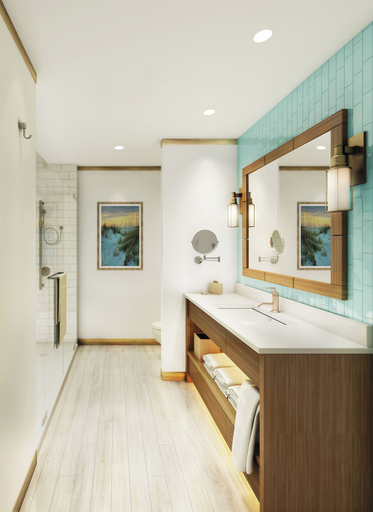 Bathroom, Compass Hotel Flagler Beach, Flagler