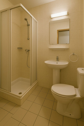 Bathroom, Le Patron Hotel, Ortenaukreis