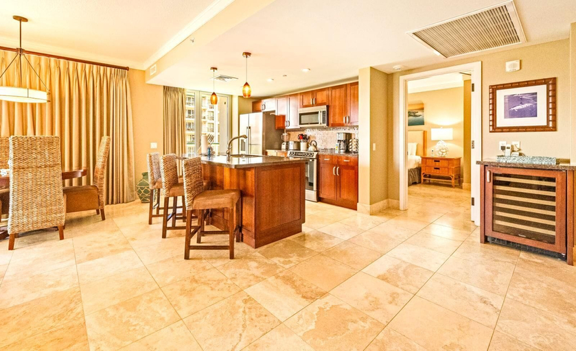 Private kitchen 3, Honua Kai Hokulani Collection by KBM - 2 Units on same floor (406/409), Maui