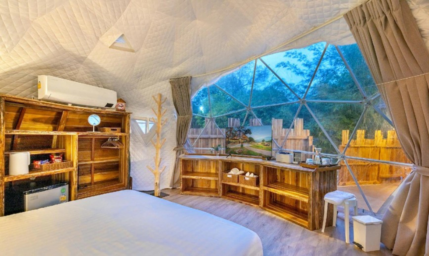 Bedroom 2, Lhong Chiang Dao Glamping, Chiang Dao