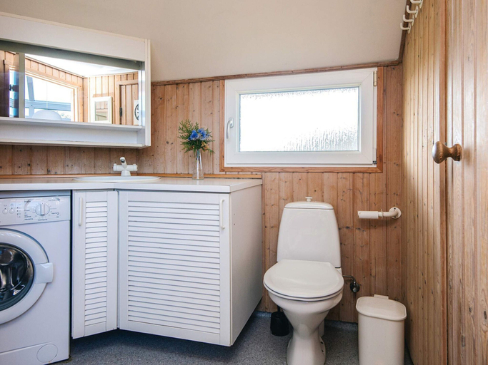 Bathroom, 4 Star Holiday Home in Vejers Strand, Varde