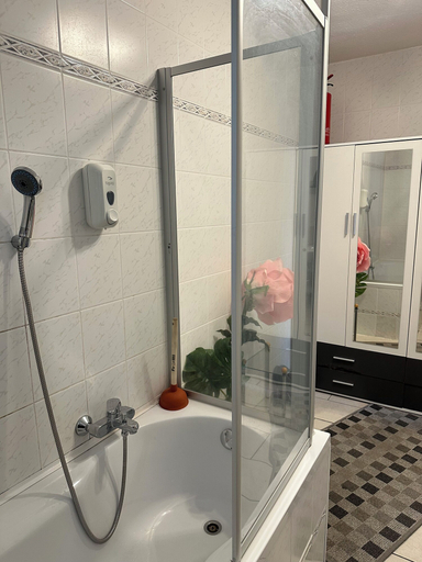 Bathroom 2, Pension Jasmin, Chemnitz