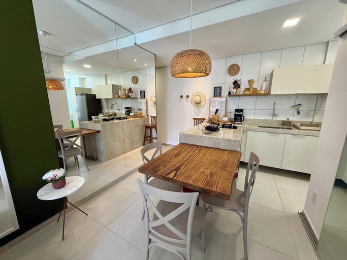 Private kitchen 5, Smart Stay 403 Mandi Hospitalidade, Maceió (capital)