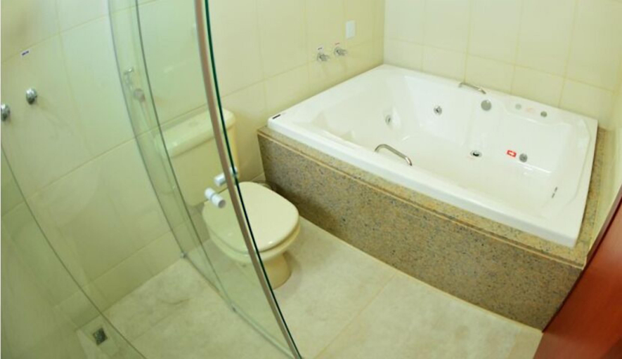 Bathroom, Dallas Palace Hotel, Rio Paranaiba