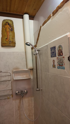 Bathroom 5, The old olive mill house, West Greece